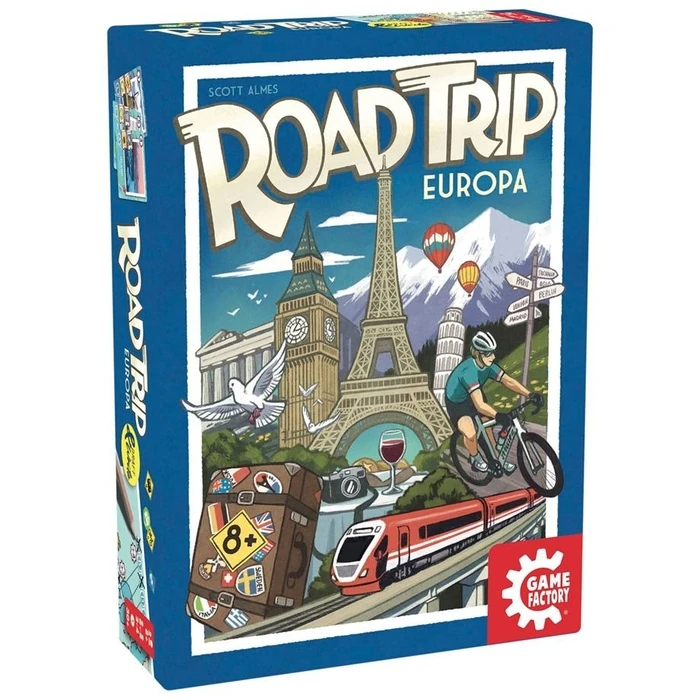 Επιτραπέζιο Game Factory Road Trip Europe (mult)
