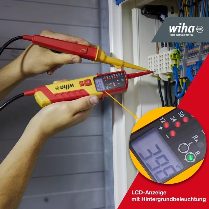 Ανιχνευτής Τάσης Wiha Voltage and Continuity Tester eMobility