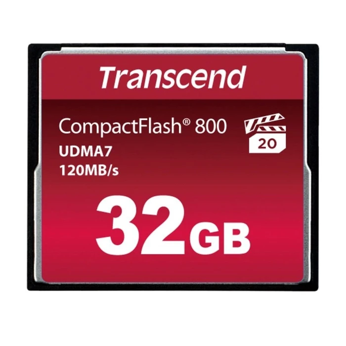 Compact Flash 32GB Transcend 800x