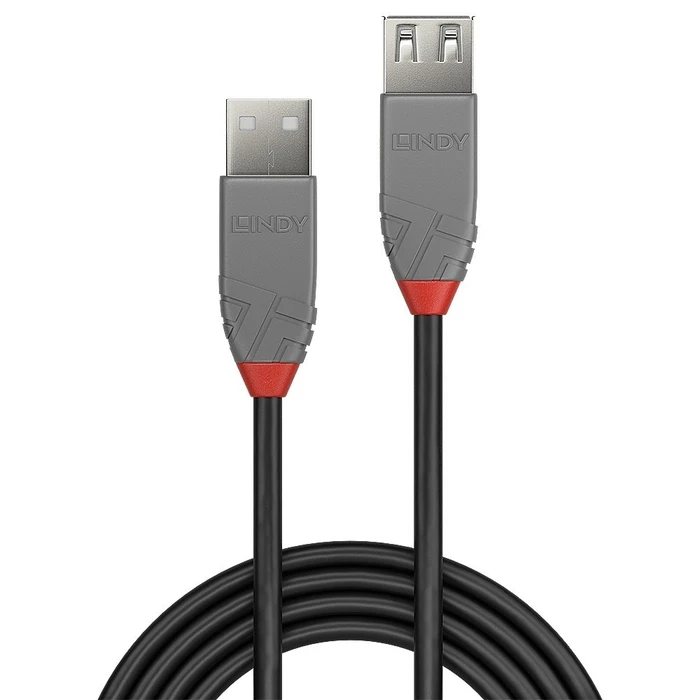Καλώδιο USB Lindy Anthra Line - extension - USB to USB - 50 cm