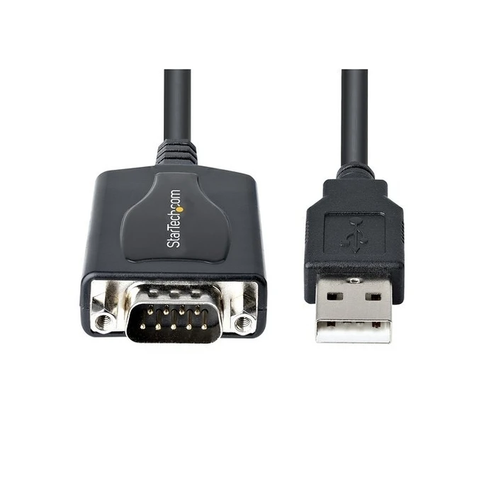 Καλώδιο StarTech 3ft (1m) USB to Serial with COM Port Retention, DB9 Male RS232