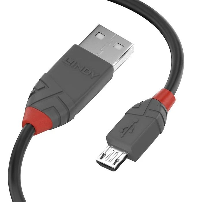 Καλώδιο USB Lindy Anthra Line to Micro-USB Type B - 3 m