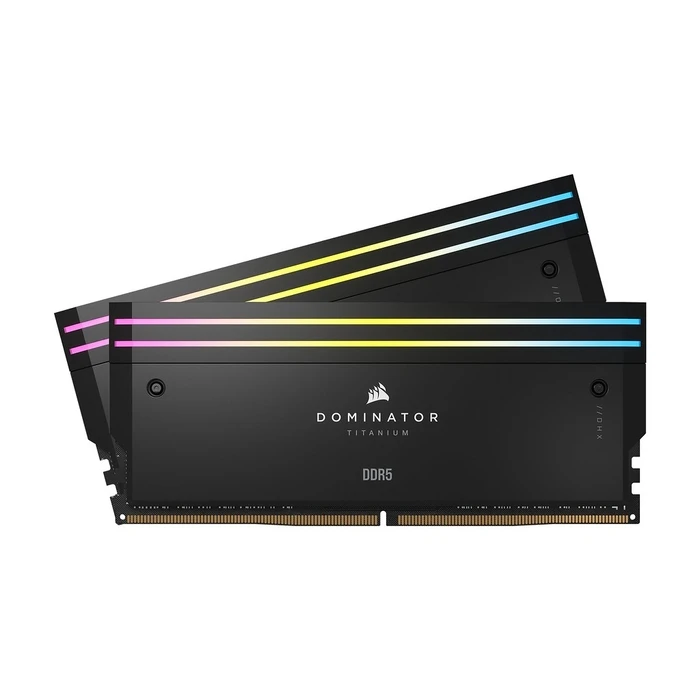 Μνήμη RAM Σταθερού DDR5 64GB Corsair Dominator Titanium RGB kit - 2 x 32 GB - DIMM 288-pin - 6400 MHz / PC5-51200