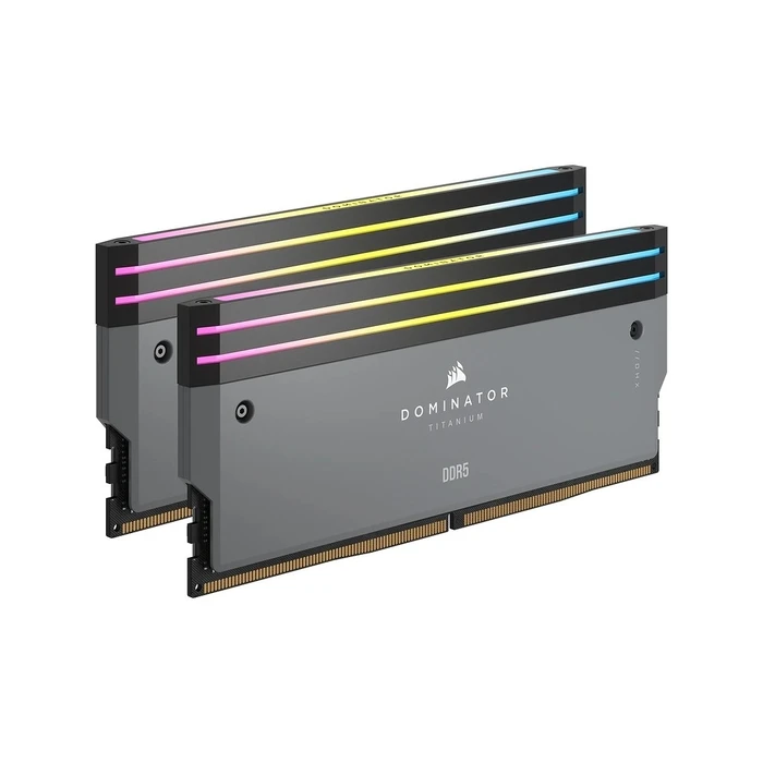 Μνήμη RAM Σταθερού DDR5 64GB Corsair Dominator Titanium RGB kit - 2 x 32 GB - DIMM 288-pin - 6000 MHz / PC5-48000