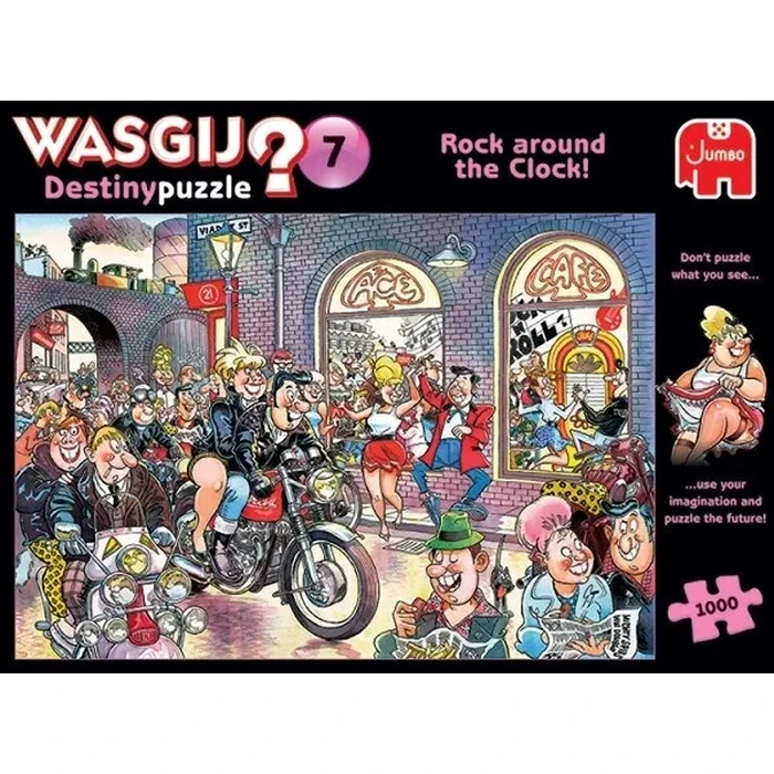 Παζλ Jumbo Wasgij Destiny 7 Rock around the Clock 1000 Κομμάτια (81929)