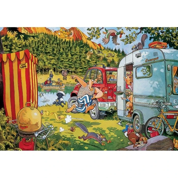 Παζλ Jumbo Wasgij Original 7 Bear Necessaties 1000 Κομμάτια (81924)