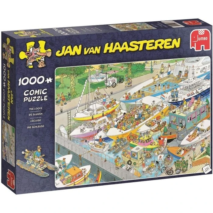 Παζλ Jumbo Jan van Haasteren The Docks 1000 Κομμάτια (19067)