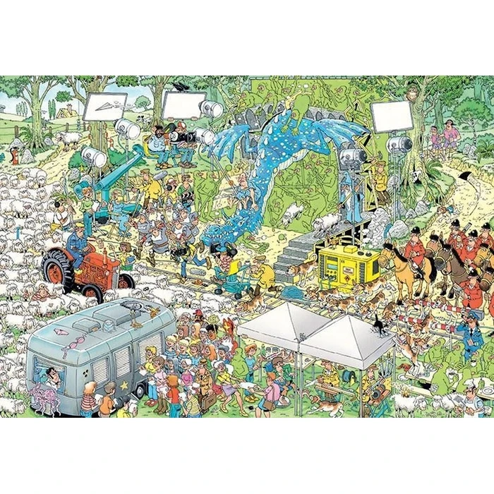 Παζλ Jumbo Jan van Haasteren The Filmset 2000 Κομμάτια (20047)