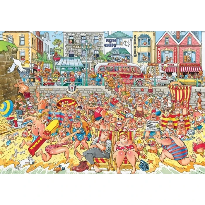 Παζλ Jumbo Wasgij Original 8 High Tide 1000 Κομμάτια (81925)