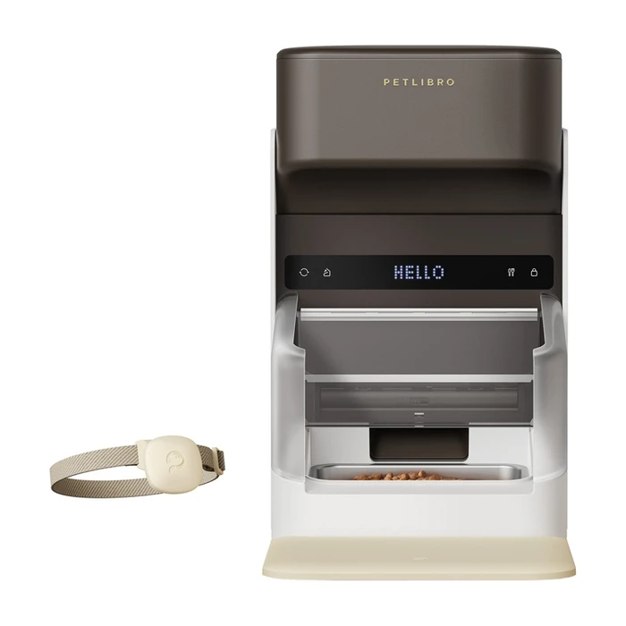Petlibro Rfid Αυτόματo Μπολ με Δοχείο Σιλικόνης Φαγητού για Σκύλο & Γάτα 3lt σε Μαύρο Χρώμα