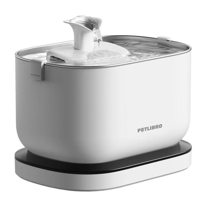 Petlibro Dockstream Metal Waterer / Dog & Cat Fountain 2.5lt in Black Color
