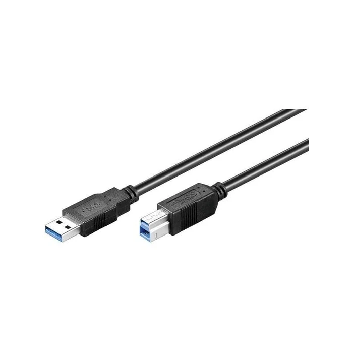 Καλώδιο USB Goobay 3.0 SuperSpeed σε USB Type B 93654, 3m, μαύρο
