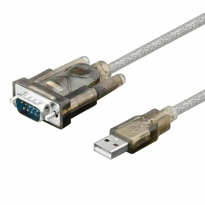 Καλώδιο USB Goobay σε RS-232 68875, 1 Mbit/s, 1.5m, διάφανο