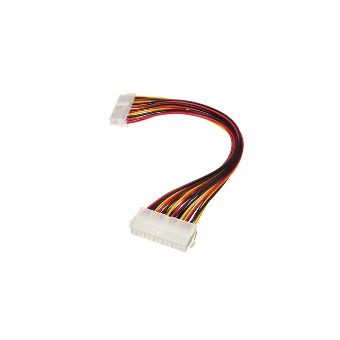 Καλώδιο Powertech μητρικής 20+4pin male σε 24pin female CAB-W005, 20cm