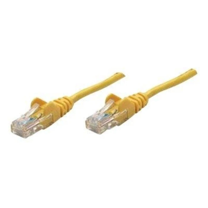 Καλώδιο Δικτύου Goobay 68453, CAT 6 U/UTP, CCA, PVC, 2m, κίτρινο