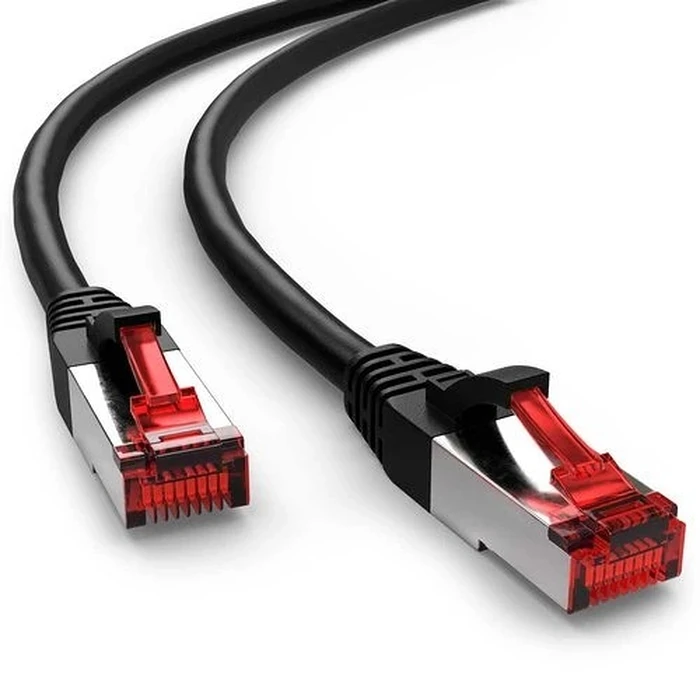 Καλώδιο Δικτύου Goobay 95508, CAT 6 S/FTP (PiMF), CCA, 3m, μαύρο