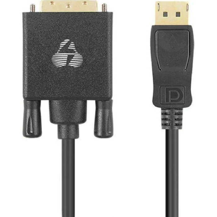 Καλώδιο DisplayPort Powertech σε DVI CAB-DP058, Active, 4K, 1.8m, μαύρο