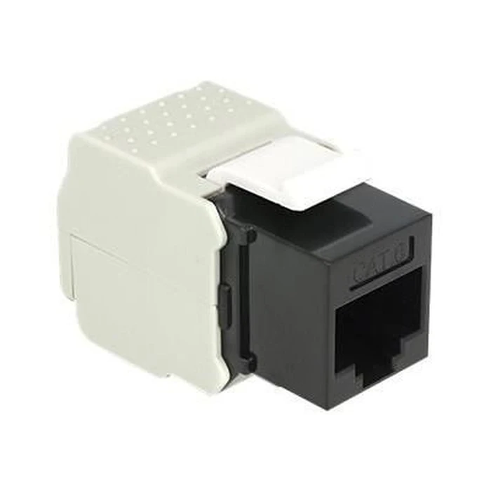 Αξεσουάρ Δικτύου Delock Keystone Module RJ45 female, Cat.6 UTP, μαύρο