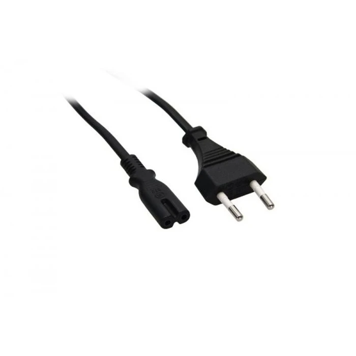 Καλώδιο Τροφοδοσίας Powertech Euro VDE 2x0.5mm², PVC, copper, 1.5m