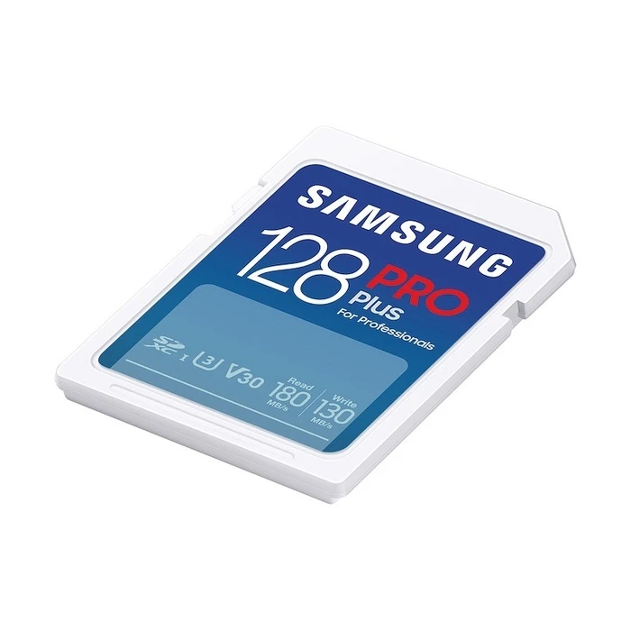 Κάρτα Μνήμης SDXC 128GB Samsung Pro Plus Class 10 U3 V30 UHS-I with USB Reader (MB-SD128SB/WW)