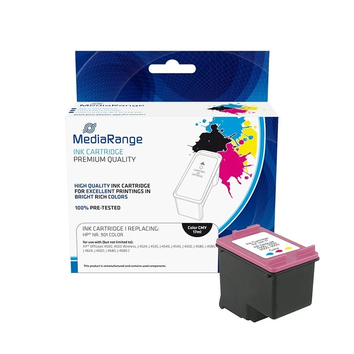 Μελάνι Συμβατό Inkjet MediaRange για Εκτυπωτές HP (Colour) (No.901XL) (CC656AE)