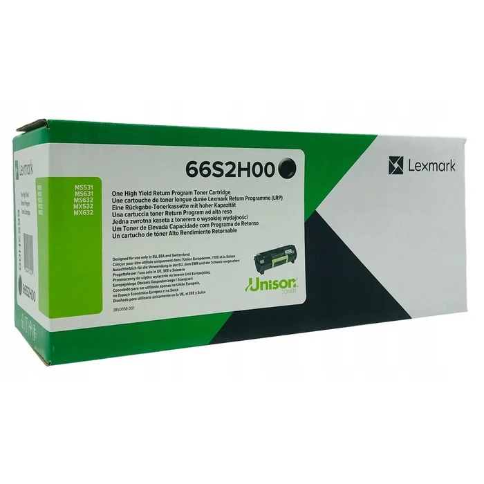 Toner Lexmark Black 66S2H00