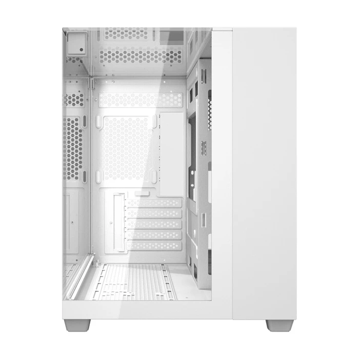 darkFlash TH285M White Micro-ATX/ITX PC Case (Tempered Glass)