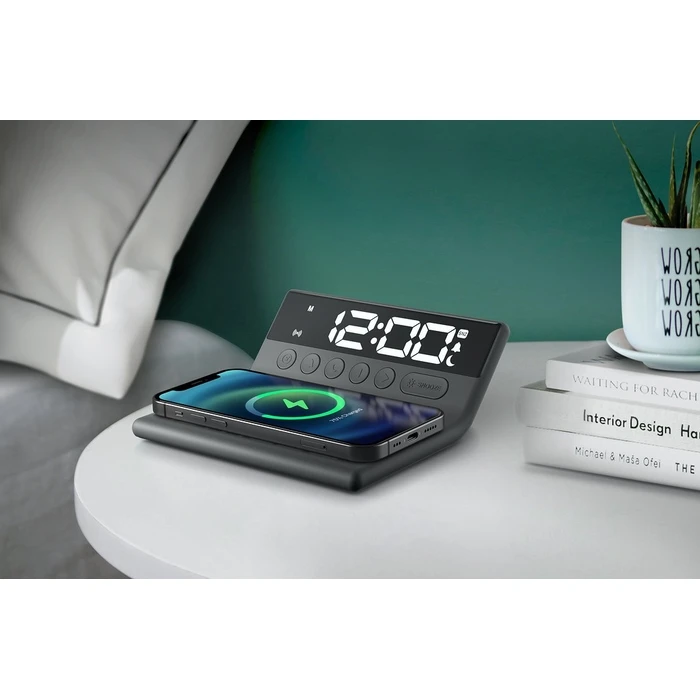 Ρολόι Muse M-168WI Wireless Φόρτιση