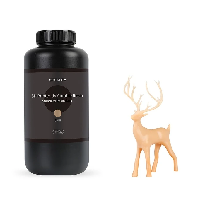 3D Printer Resin Creality Plus Skin Flesh, 1kg Standard Rigid Resin Plus fors