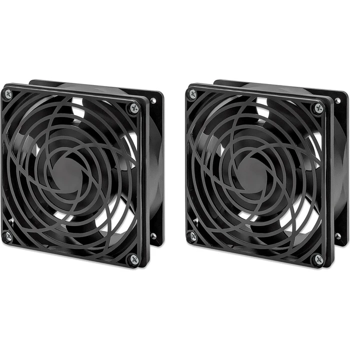 Αξεσουάρ για Καμπίνα Δικτύου Intellinet 2-fach roof ventilator for 19" wall distributor
