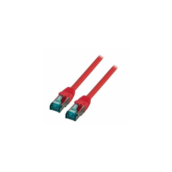 Καλώδιο Δικτύου EFB RJ45 S/FTP, Cat.6A, LSZH, 0.5m, Red