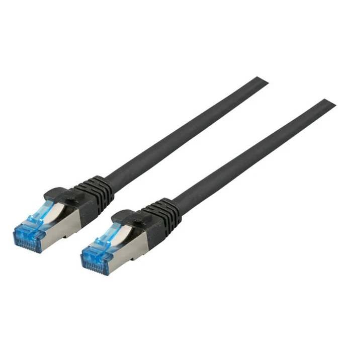 Καλώδιο Δικτύου EFB RJ45 S/FTP,Cat.6A,Cat7 TPE superflex,0.15m,sw