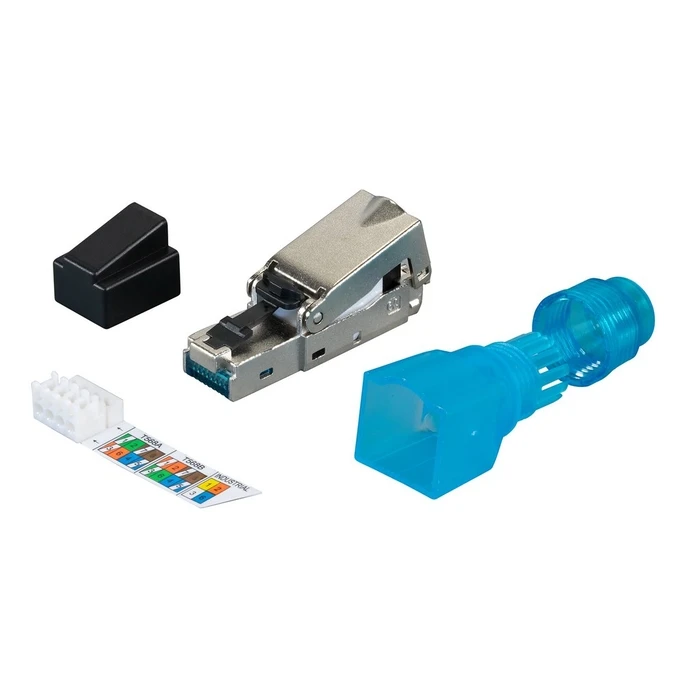 Βύσμα Δικτύου EFB RJ45 connector STP, Cat.6A, field assembly