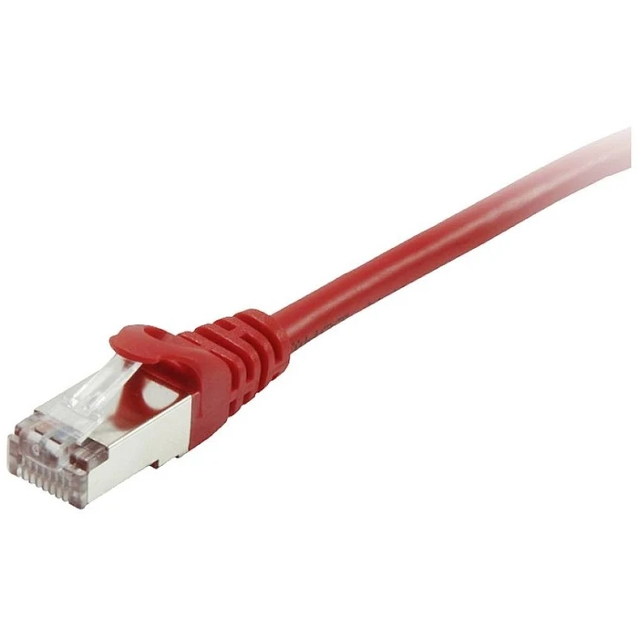 Καλώδιο Δικτύου Equip Cat6 S/FTP 2xRJ45 0.50m Red LSZH Polybag