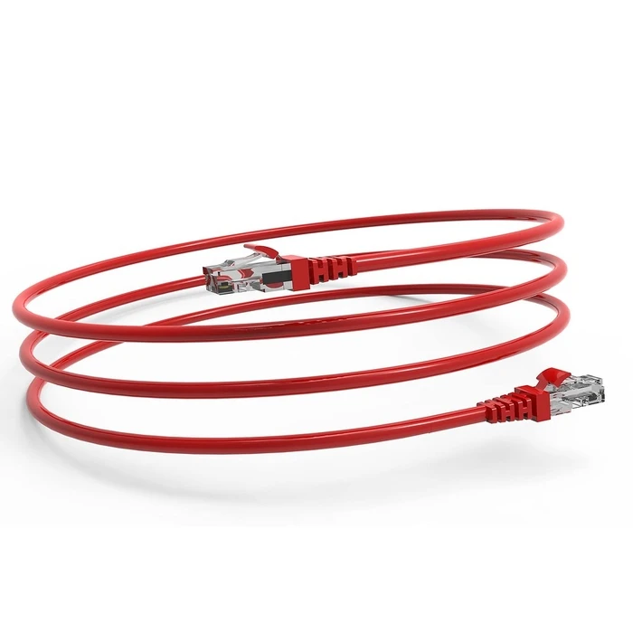 Καλώδιο Δικτύου Inca ICAT6-02TK RJ45 Cat6 UTP Red 2.0m