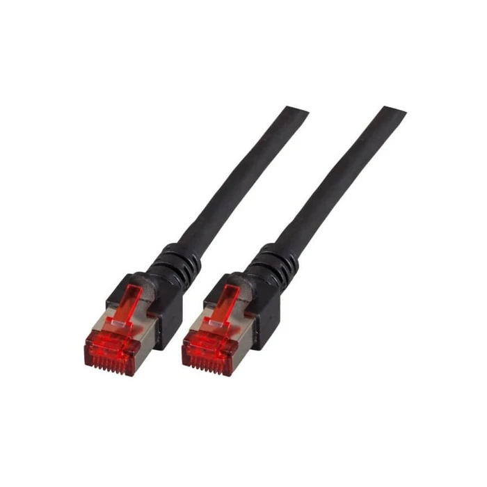 Καλώδιο Δικτύου EFB RJ45 S/FTP, Cat.6, LSZH, 10m, Black