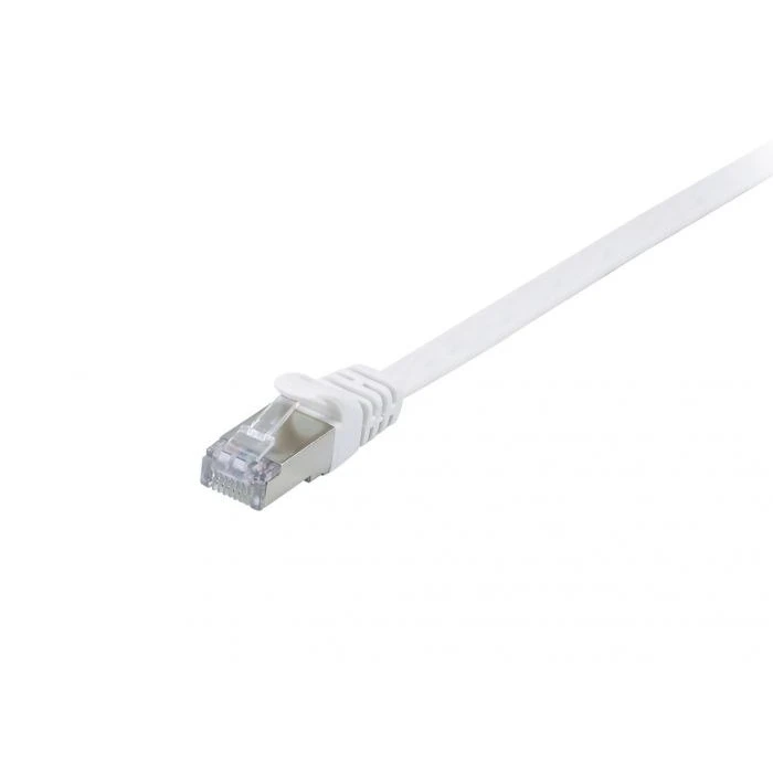 Καλώδιο Δικτύου Equip Cat6A U/FTP 2xRJ45 3.00m White Flach LSZH