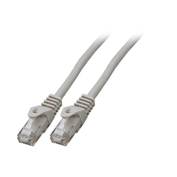 Καλώδιο Δικτύου EFB RJ45 U/UTP, Cat.6, PVC, CCA, 0.5m, Gray