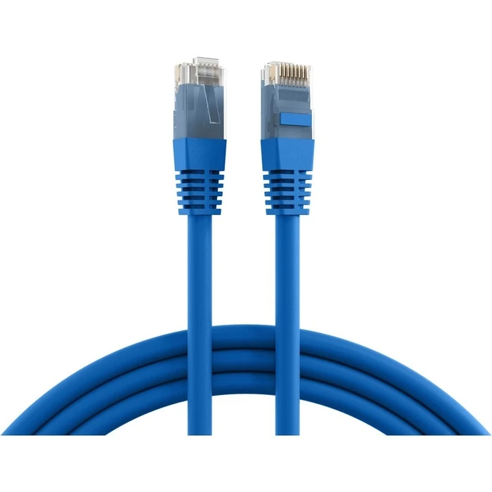 Καλώδιο Δικτύου EFB RJ45 U/UTP, Cat.6, PVC, CCA, 1m, Blue