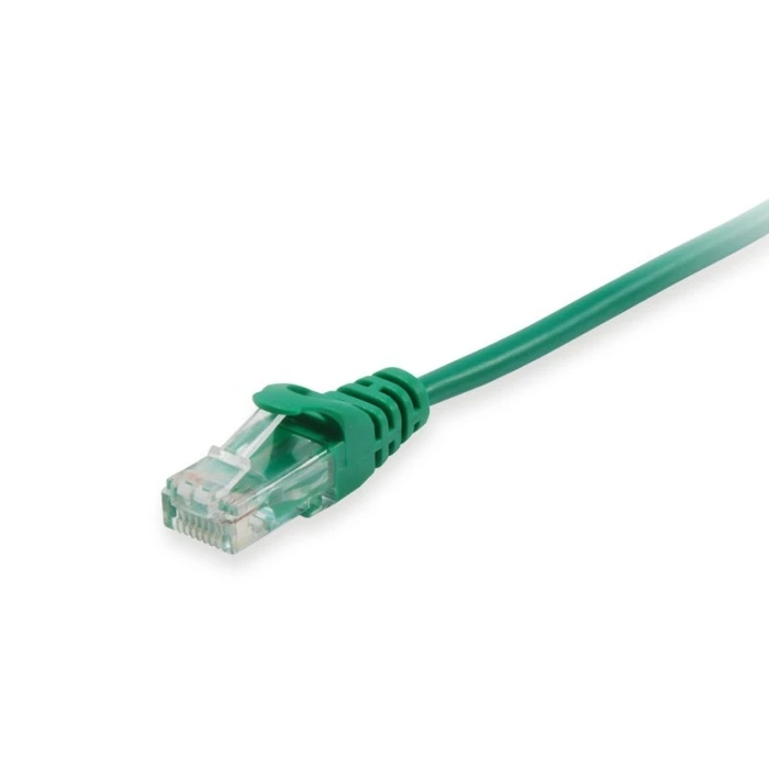 Καλώδιο Δικτύου Equip Cat6 U/UTP 2xRJ45 1.00m Green Polybag