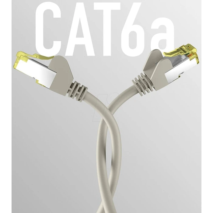 Καλώδιο Δικτύου EFB CAT6a Gray 15m S/FTP PIMF