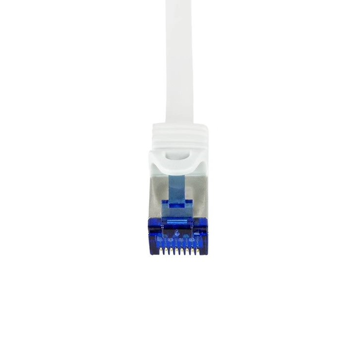 Καλώδιο Δικτύου Logilink Ultraflex, Cat.6A, S/FTP, White, 1,5 m