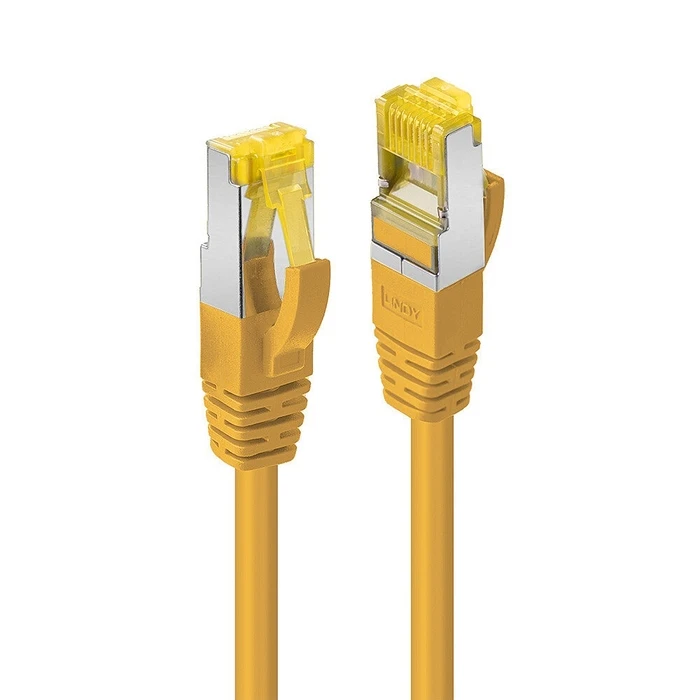 Καλώδιο Δικτύου Lindy Cat6A RJ45 S/FTP Cat7 LSZH Yellow 1,5m