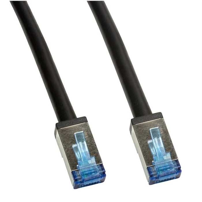 Καλώδιο Δικτύου Logilink Outdoor PE CAT.6A S/FTP, Black, 10,0m