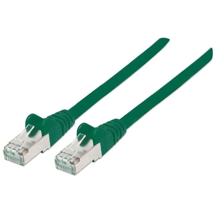 Καλώδιο Δικτύου Intellinet RJ45 U/UTP Cat6 0.50m Lever protection Green