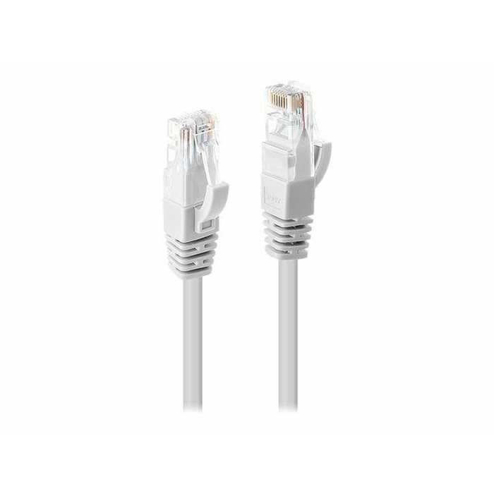 Καλώδιο Δικτύου Lindy Cat6 U/UTP White 0.50m