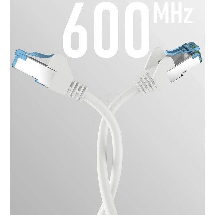 Καλώδιο Δικτύου EFB RJ45 with CAT7 RAW White 0.15m