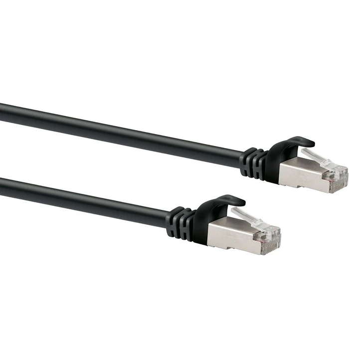 Καλώδιο Δικτύου Schwaiger CAT6 , S/FTP, 2,5m, Black