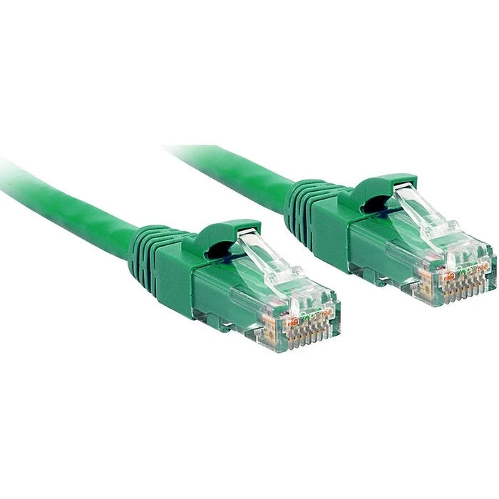 Καλώδιο Δικτύου Lindy Cat6 U/UTP Green 0.50m