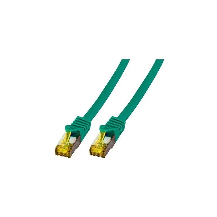 Καλώδιο Δικτύου EFB RJ45 S/FTP,Cat.6A,LSZH,Cat.7 Rohk.,1m,Green